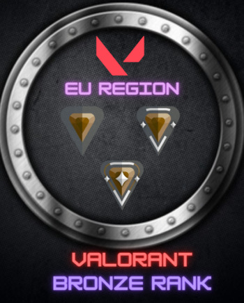 Valorant EU bronze rank account