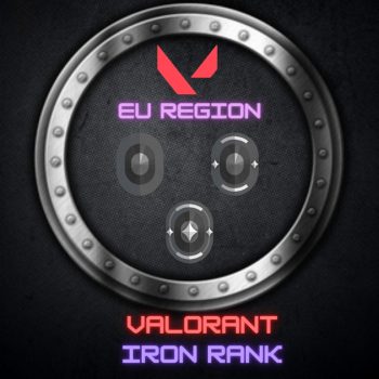 Valorant EU iron rank account