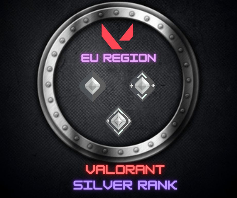 Valorant EU silver rank account