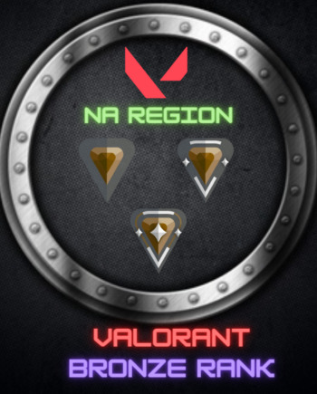 Valorant NA bronze rank account