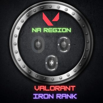 Valorant NA iron rank account