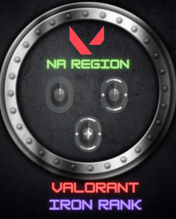 Valorant NA iron rank account