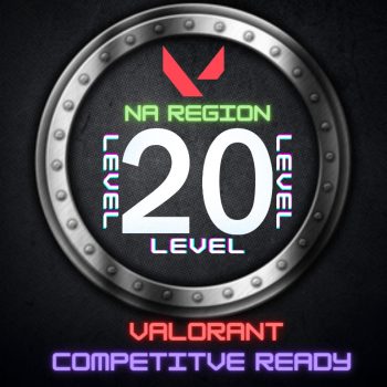 Valorant NA region comp Ready account