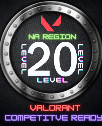 Valorant NA region competitive Ready account