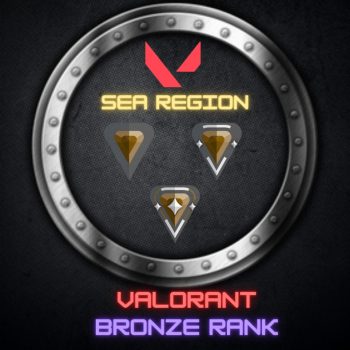 Valorant SEA bronze rank account