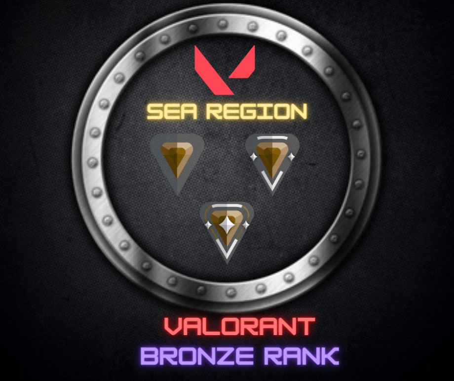 Valorant SEA bronze rank account