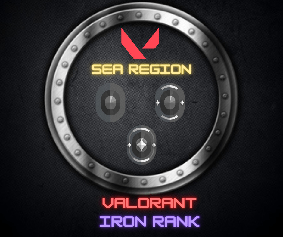 Valorant SEA iron rank account