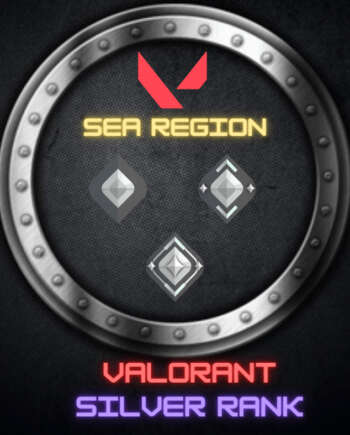 Valorant SEA silver rank account
