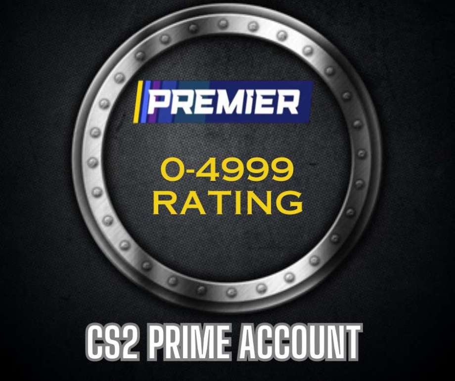 CS2 Prime Premier 0-4999 rating
