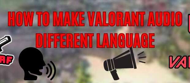 How to Make Valorant Audio Different Language